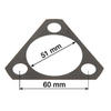 Stahl Ausgleichsscheibe 0,6mm - John Deere (L41076)