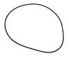 O-Ring 200x3mm - APL325, APL330, APL335 - Deutz (01166191)