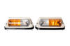 Oldtimer Blink-Positionsleuchte baugleich HELLA rechts und links (2BE001278021, 2BE001278011)