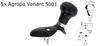 5x AGROPA Variant 5001 Fix-Lenker Normal und Tulpenlenkrder im SET