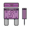 Maxi Stecksicherung - 100 Ampere - 10 St�ck