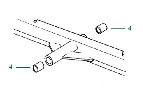 Schalldämpferrohr Deutz 02320884