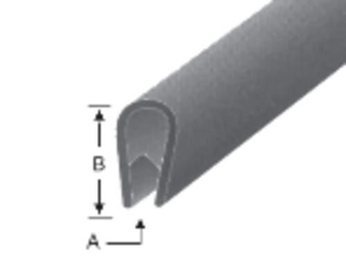 Kantenschutz Kederband 1 - 3 mm, 1 lfm - Traktorteile Kabinenteile