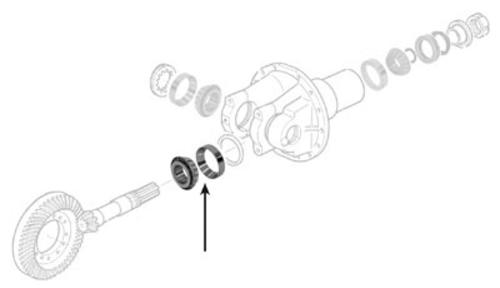 Schlepper-Teile » Shop Kegelrollenlager Differential - Massey  