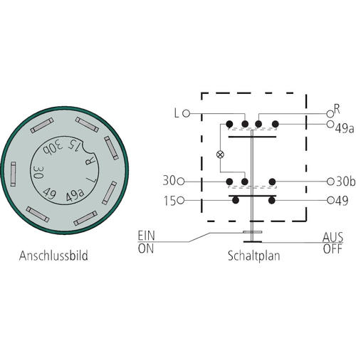 Schlepper-Teile » Shop Warnblinkschalter 7 Anschlüsse - IHC (89520C91)  89520C91Elektrik, Schalter & Zubehör, Warnblinkschalter , Schlepperteile,  Traktorteile, Ersatzteile