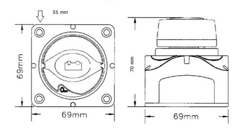 Schlepper-Teile » Shop Batterie-Hauptschalter 12V - 48V Elektrik,  Batteriemanagement, Batterie-Hauptschalter , Schlepperteile, Traktorteile,  Ersatzteile