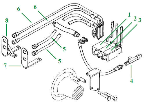 Schlepper-Teile » Shop 2. Steuergerät - John Deere ... jd 1020 wiring diagram 